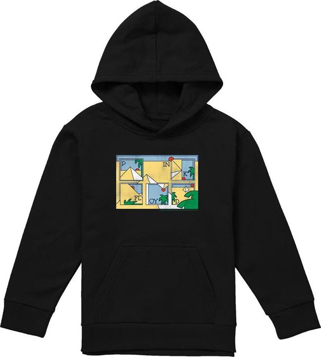 Produktbild Pink Floyd Kapuzenpullover meliert (128)