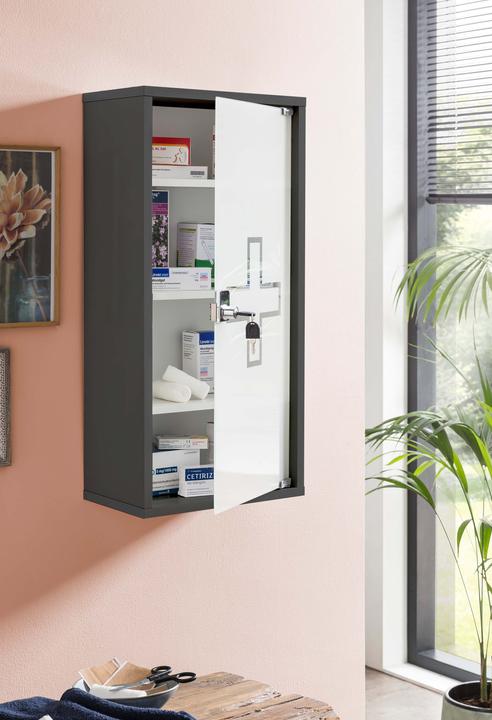 Actual product image Schildmeyer Wido medicine cabinet anthracite