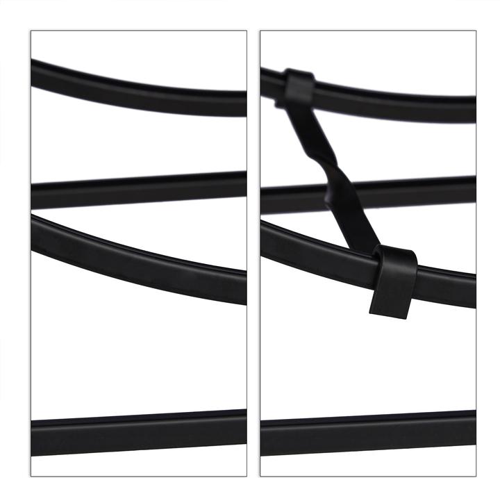 Image du produit Relaxdays Range-bûches rond