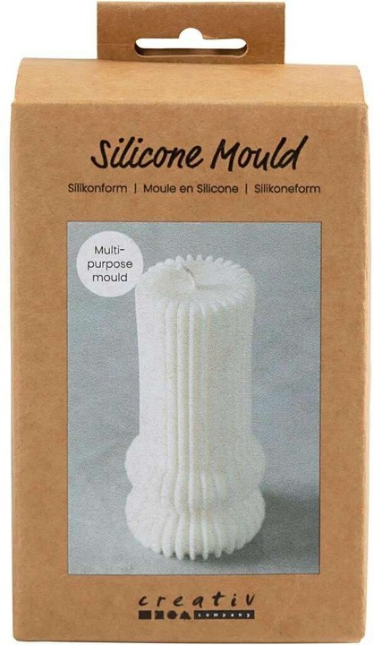 Actual product image Creativ Company Silicone Mould - Ribbed Cylinder With Arches (371198)