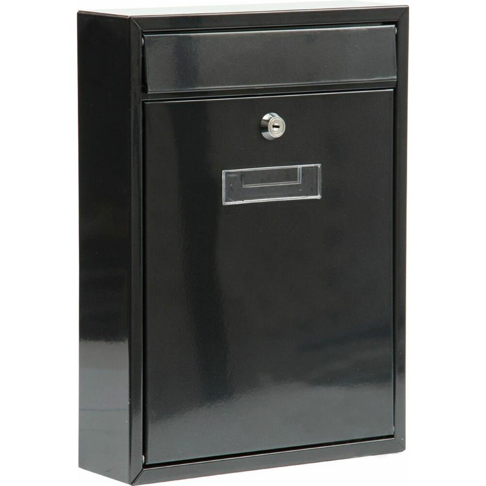 Toya, Briefkasten, VOREL Mailbox 310 x 360 x 100 mm Black 78575