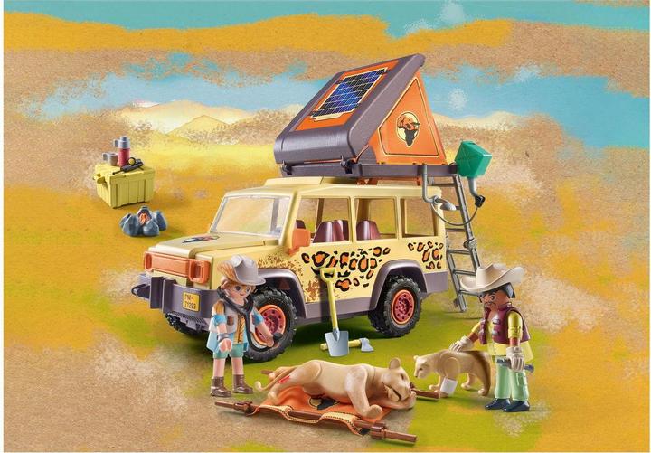 Productafbeelding Playmobil Wiltopia - Met de terreinwagen met de leeuwen (71293, Playmobil Wiltopia)