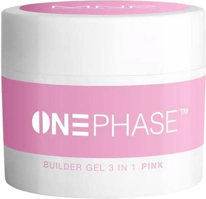 Immagine prodotto Mesauda MNP One Phase Builder Gel 3 in 1 Rosa 25g (Pink, Smalto per unghie effetto gel)