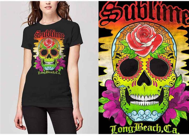 Sublime Colour Skull (Girlie)