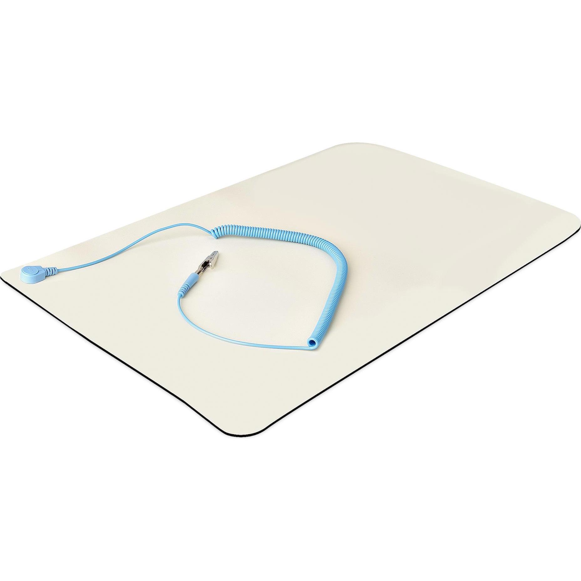 Thumbnail - StarTech com SM-ANTI-STATIC-MAT, Beige, Noir, Polyvinyl chloride (PVC), Polyvinyl chloride (PVC), Ta, Headset Zubehör