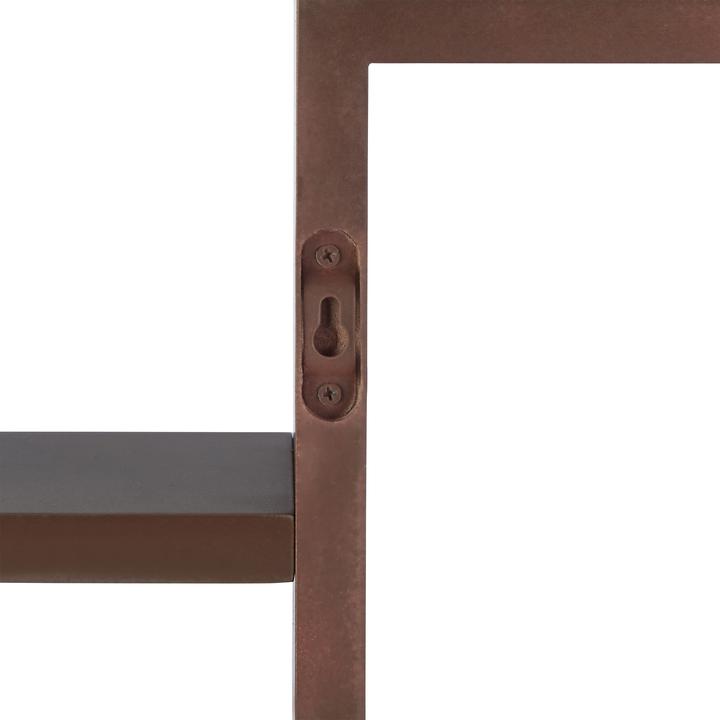 Actual product image Relaxdays Wandregal (69 x 12 x 42 cm)