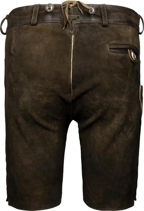 Actual product image Maddox Leather Trousers Rafael Antique Nut, short, brown (46)