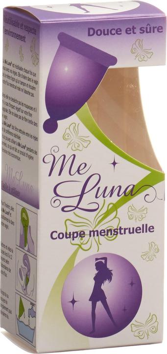 Actual product image Me Luna nstruationstasse Classic Sho L Ring Violett (Large)