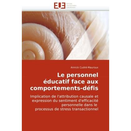 Le personnel éducatif face aux comportements-défis, Fachbücher