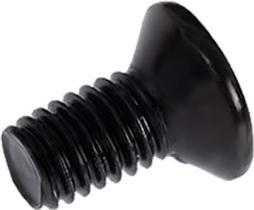 Actual product image Aquatuning Screw DIN ISO 7046-1 M3 x 6 Cross countersunk - black