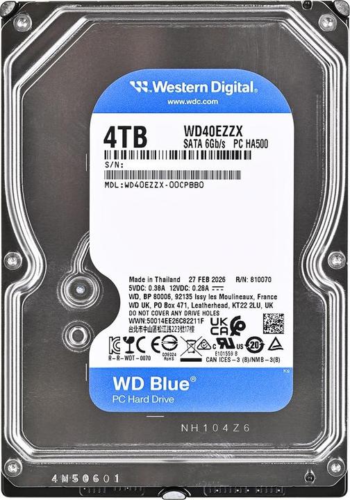 Produktbild WD Blue (4 TB, 3.5")