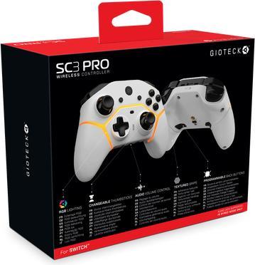 Actual product image Gioteck SC3 PRO Wireless Controller (PC, Switch, Switch Lite, Switch OLED)