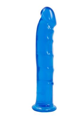 Produktbild Doc Johnson Jelly Jewels - Dong With Suction Cup Sapphire