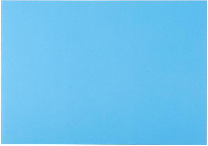 Actual product image Office A4 notebook, blank, chamois (A4, Plain, Soft cover)