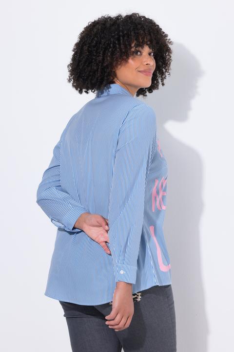 Produktbild Angel of Style Streifenbluse, Loose Fit, Schriftzug (56)
