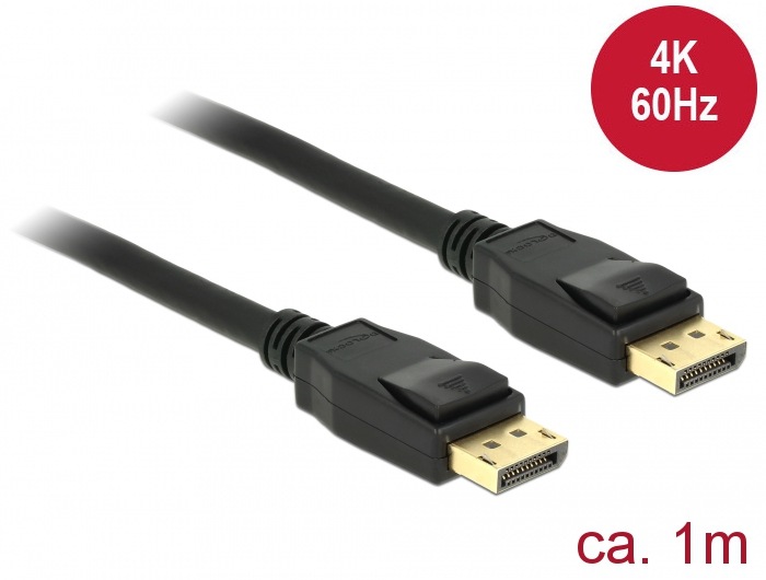 Actual product image Delock DisplayPort — DisplayPort (1 m, DisplayPort)
