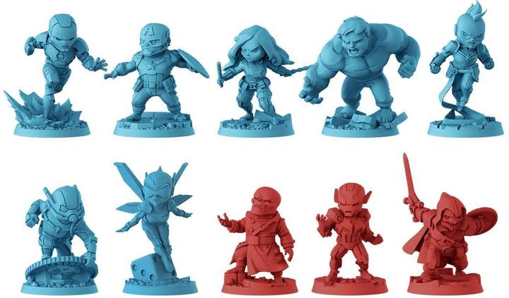 Actual product image Asmodée Marvel United (Ed. Italiana) (Italian, 1 - 4 Players)