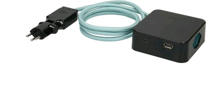 Immagine prodotto Max Hauri Cubo maxTEX (5 x, Tipo 13, USB-C, USB-A, 2 m)