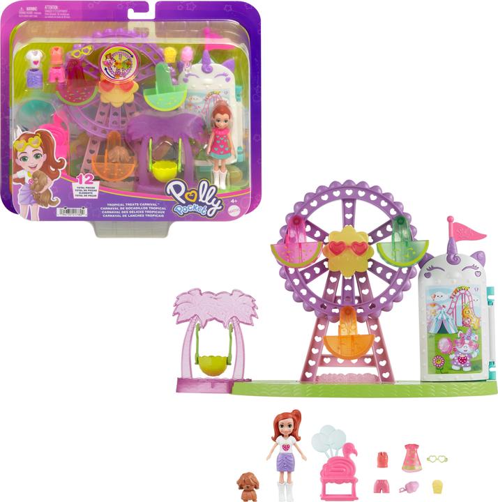 Image du produit Polly Pocket Tropical Treats Carnival Playset