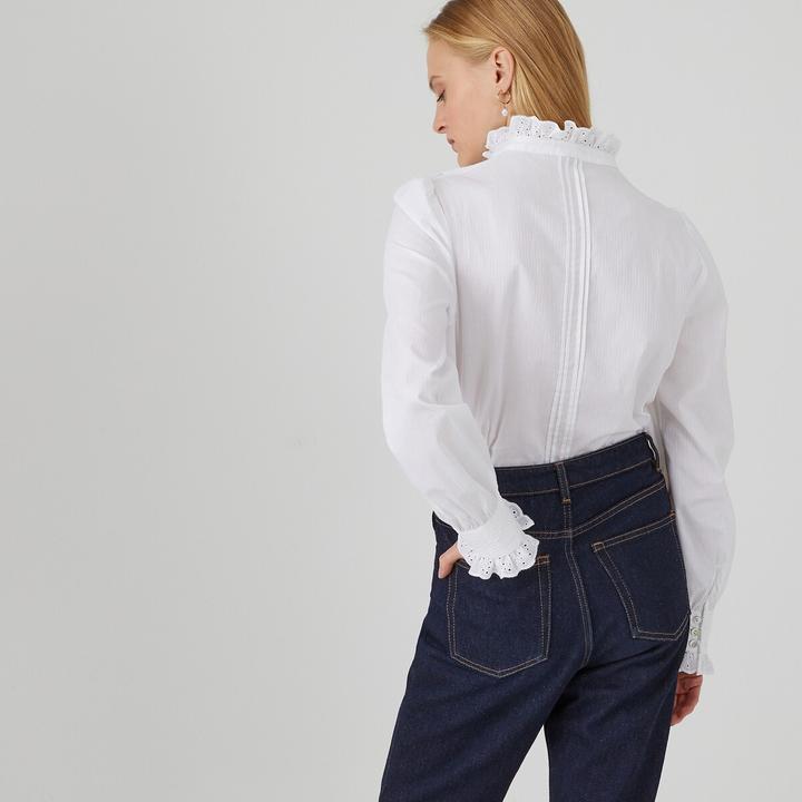 Actual product image La Redoute Collections Victorian Style Blouse Signature (34)