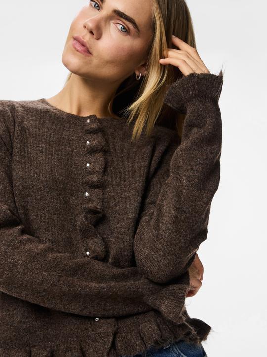 Produktbild Pieces PCLYDIA RÜSCHEN Strickjacke (XL)