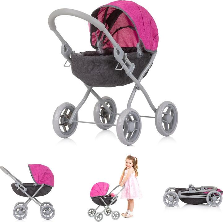 Produktbild Chipolino Puppenwagen Daisy klappbar