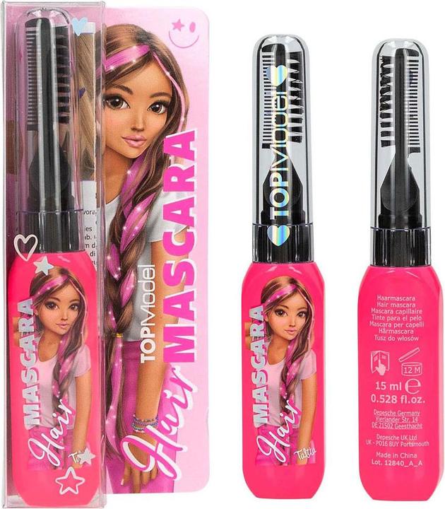 Actual product image Top Model Topmodel - Hair Mascara BEAUTY and ME - 15 ml (Violet, Pink, Blue)