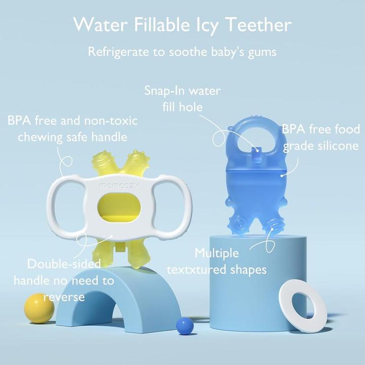 Actual product image Momcozy Baby teething ring (3 Months)
