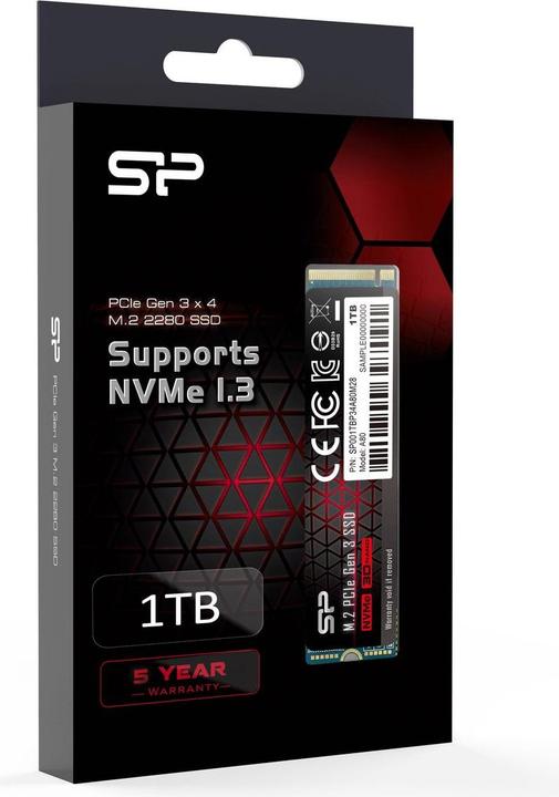 Produktbild Silicon Power P34A80 (1000 GB, M.2 2280)