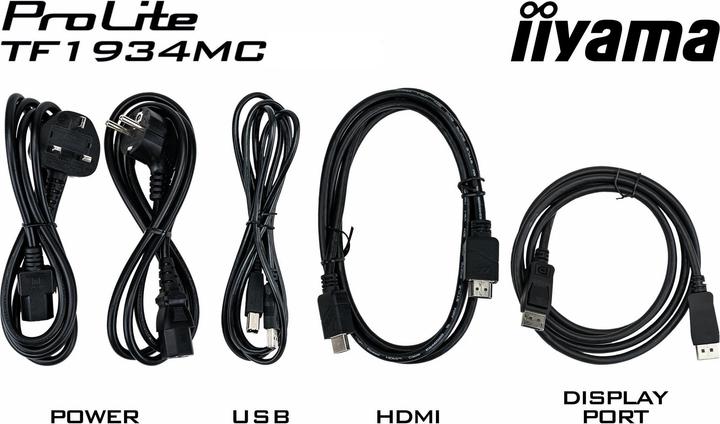 Produktbild iiyama 19 Zoll IPS 10 Point Touch 5:4 1000:1 315cd (1280 x 1024 Pixel, 19")