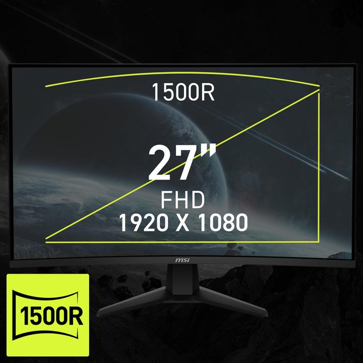 Produktbild MSI MAG 274CXF (1920 x 1080 Pixel, 27")