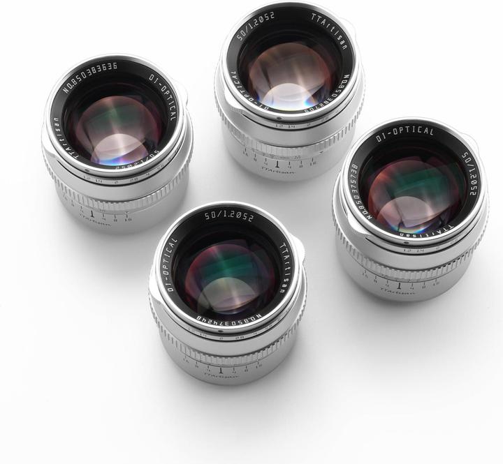 Image du produit TTArtisan 50 mm f1.2 Fujifilm X (Fujifilm X, APS-C / DX)