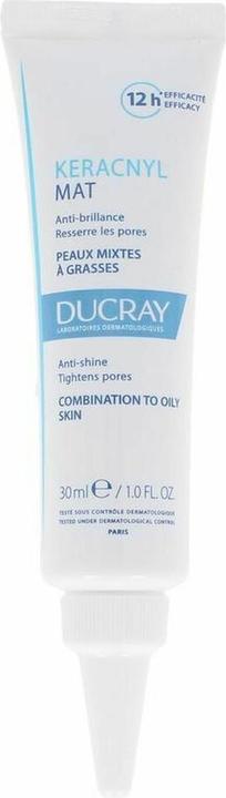 Ducray Keracnyl Mattifying Cream matujący krem do cery tłustej i trądzikowej 30ml (30 ml, Tagescreme)