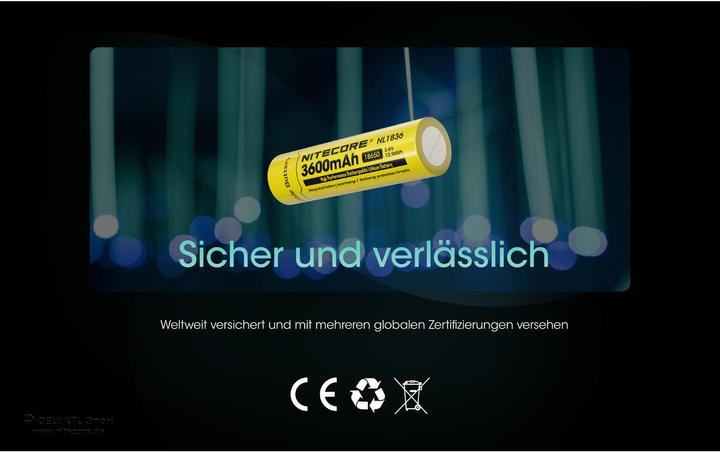 Productafbeelding Nitecore BATTERIJHOUDER LI-ION 3,6V