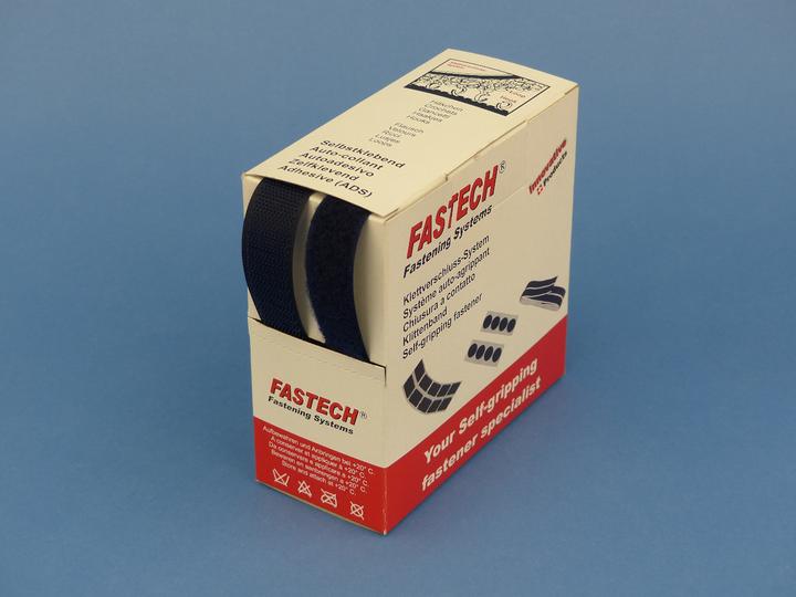Produktbild Fastech Klettband-Box Navy Blau (20 mm)