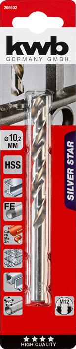 Actual product image kwb SILVER STAR HSS Twist Drill (10.2 mm)
