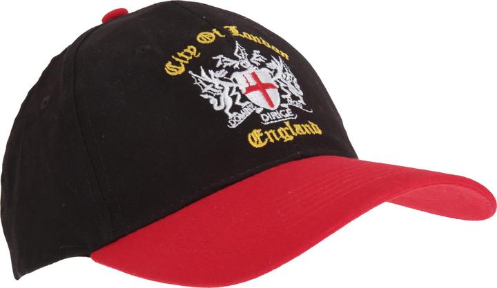 Produktbild England Baseball Kappe mit grössenverstellbarem Riemen (One Size)