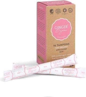 Actual product image Ginger - Tampons Mini Tampons with Applicator 16pcs (16 x, Mini)