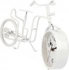 Produktbild Giftdecor Schmiedeeiserne Fahrraduhr weiss 21cm
