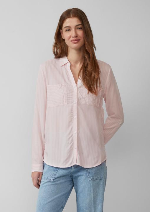 Actual product image S.Oliver Bluse Streifenbluse mit aufgesetzten Taschen (48)