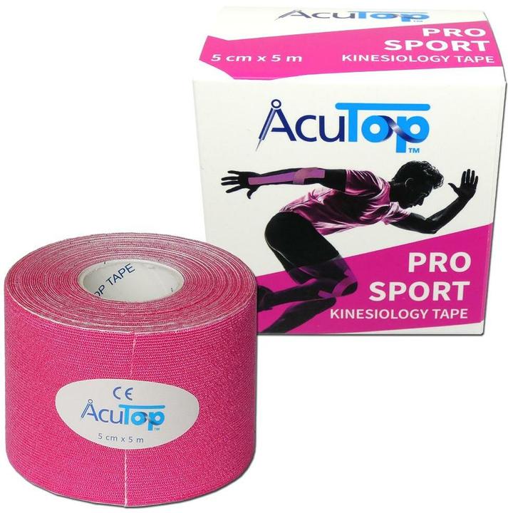 Immagine prodotto AcuTop Kinesio Tape Pro Sport, 5cmx5m, rosa (5 m)