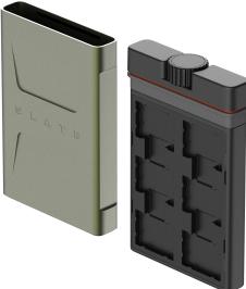 Actual product image PolarPro Storage Box Slate CFEA Edition II - Forest (Memory card cover)