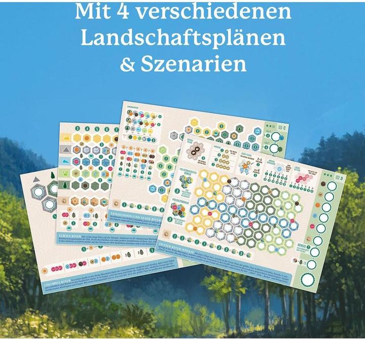 Immagine prodotto Kosmos Cascadia Rolling Rivers (Tedesco, 1 - 4 Giocatori)