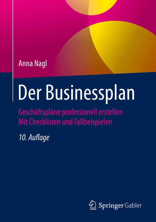Actual product image Der Businessplan (German, Anna Nagl, 2020)