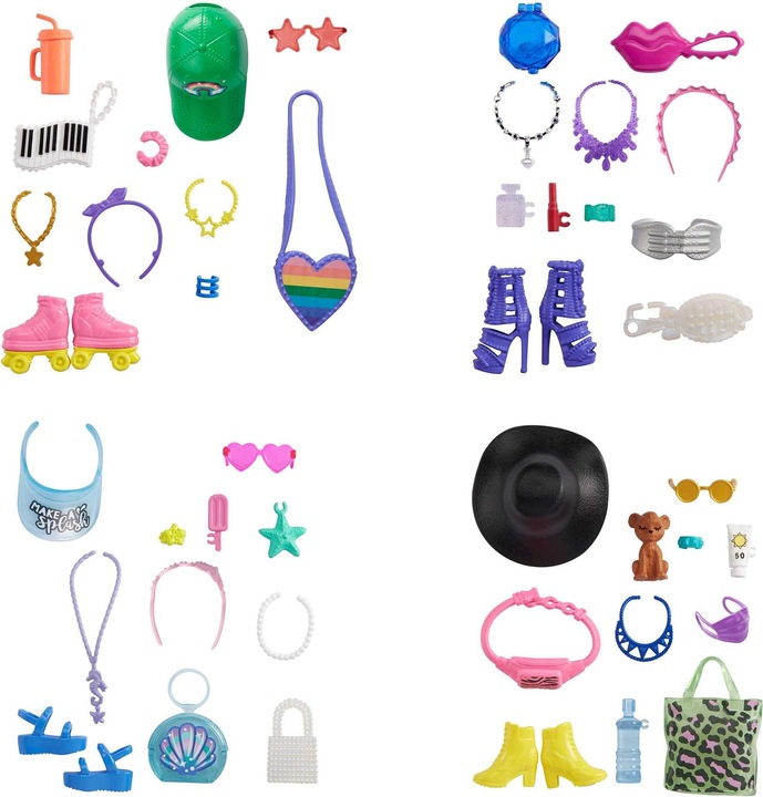 Produktbild Barbie Fashions Zubehörsortiment