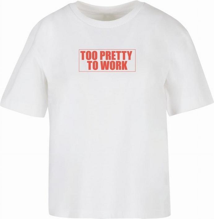 Produktbild Miss Tee Too Pretty To Work TShirt (M)