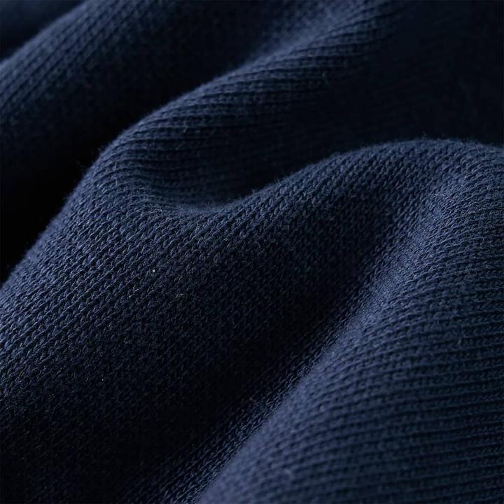 Actual product image VidaXL Children's tracksuit bottoms navy blue melange 128,Material: 92 (128)