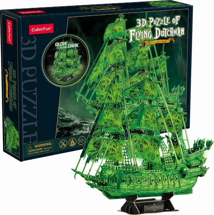 Actual product image Cubicfun Puzzle 3D Latający Holender świecący w ciemności (360 pieces)