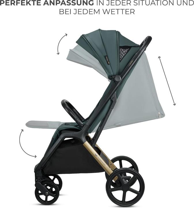 Produktbild KinderKraft stroller LOOM JADE GREEN