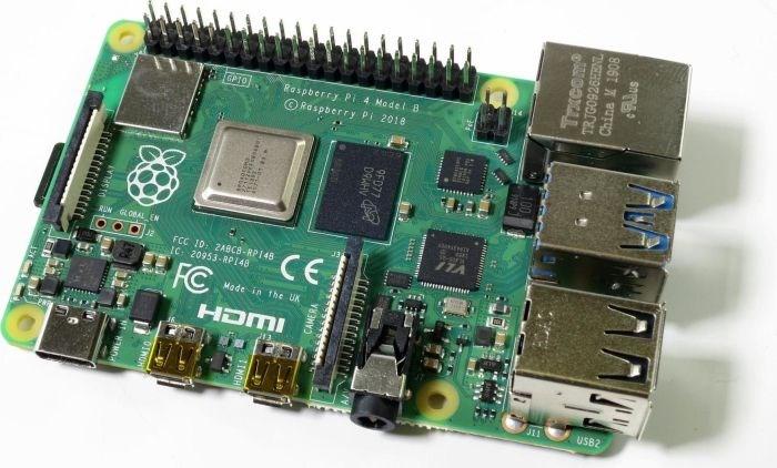 Actual product image Raspberry Pi 4 2G Model B